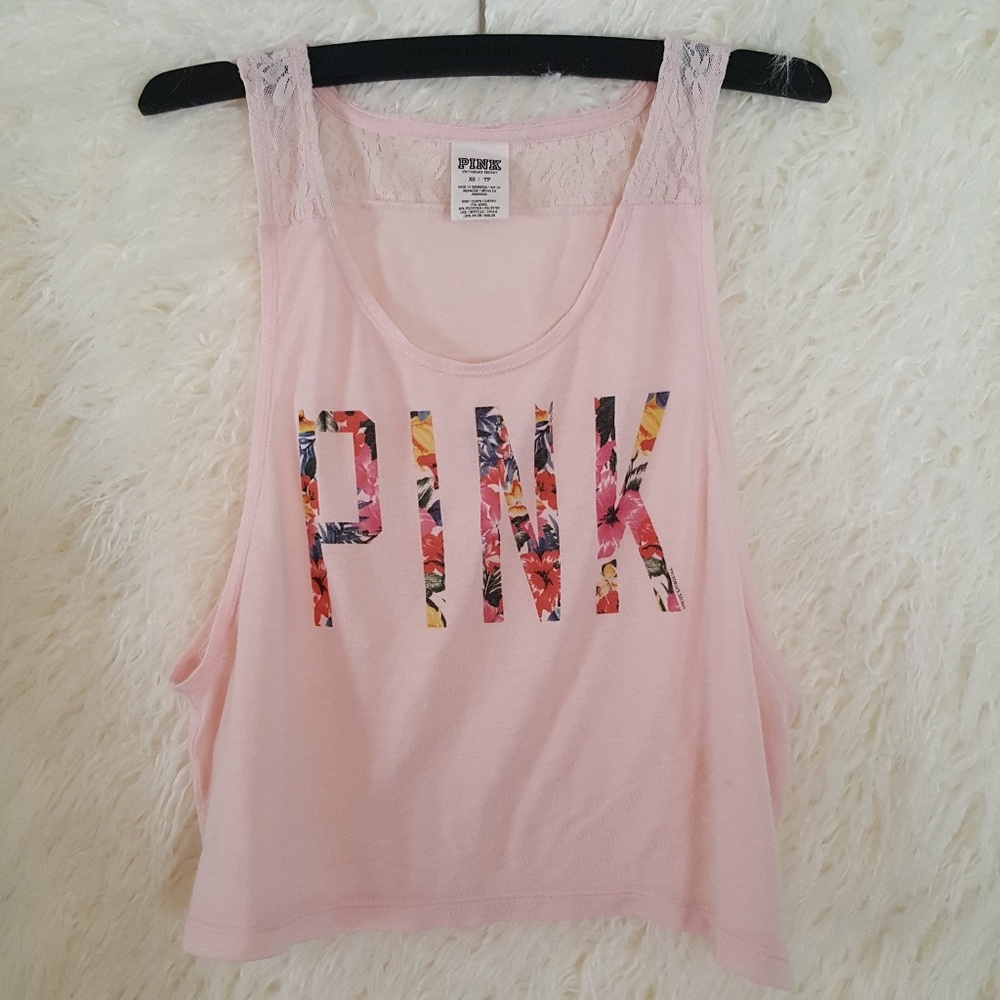PINK Crop Top